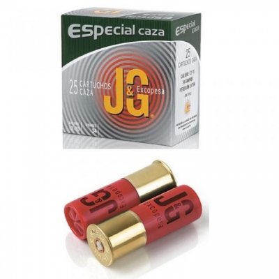 Cartuchos JG Especial Caza 34gr.